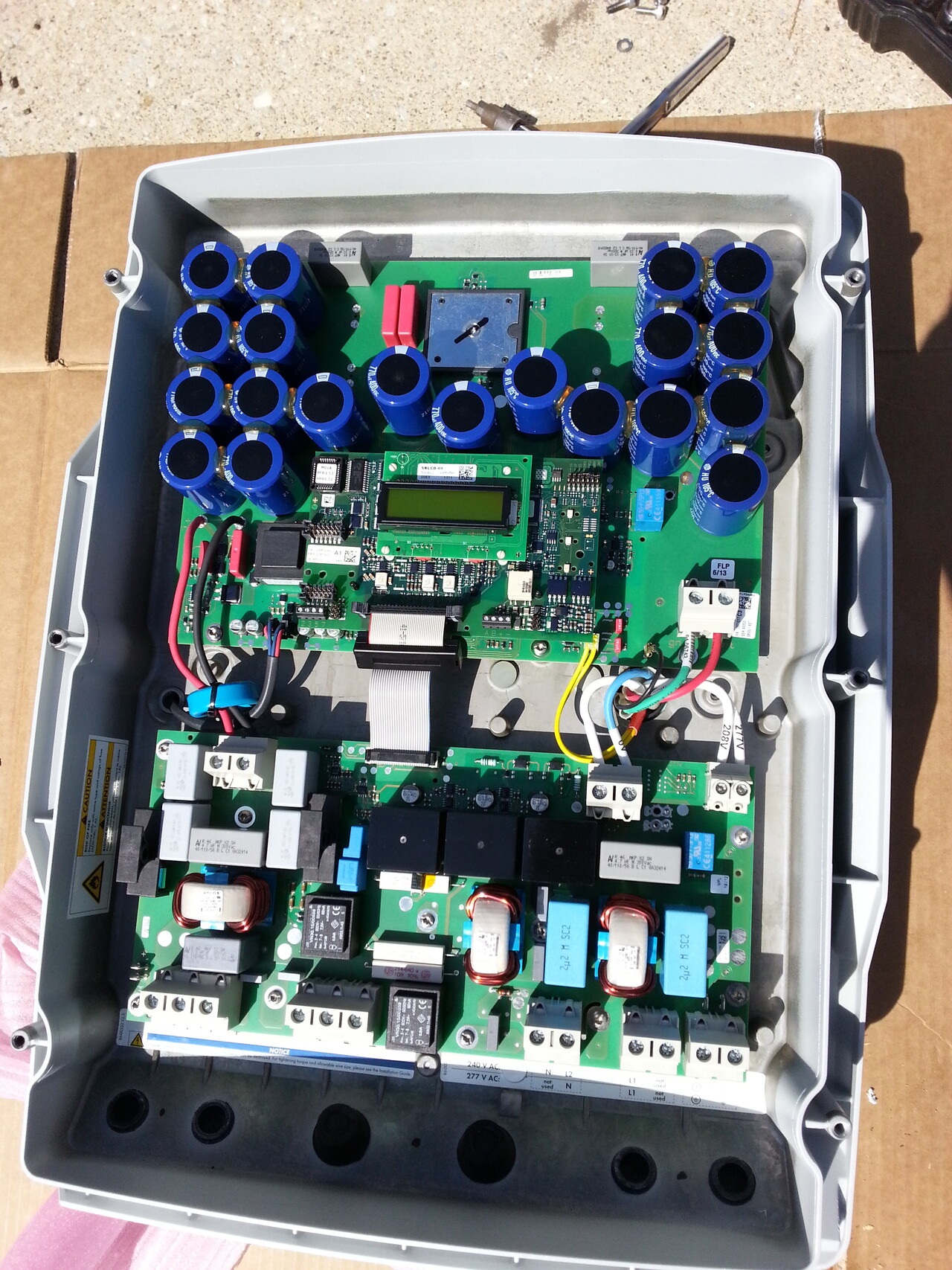 Drive and inverter control board service