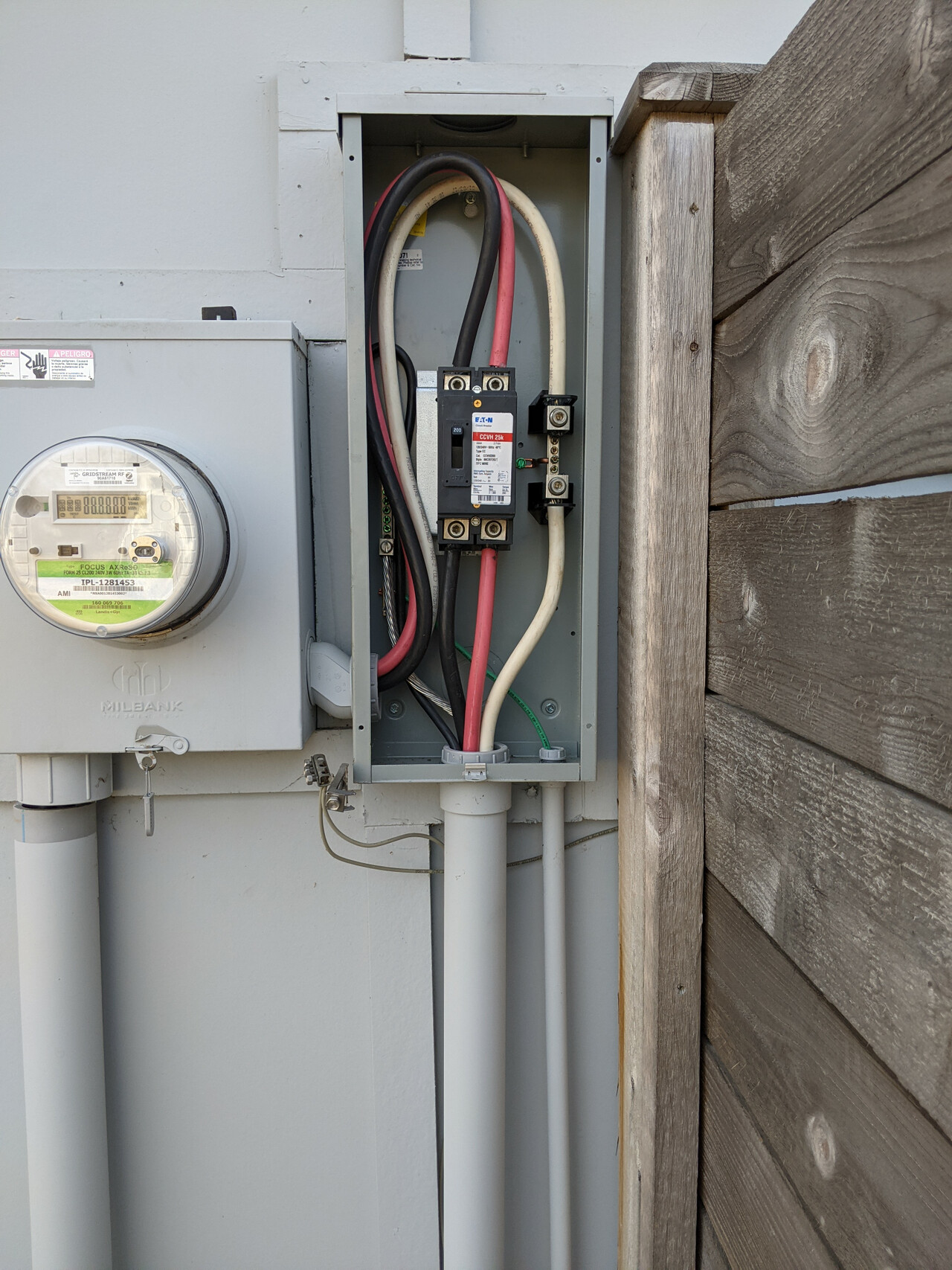 Residential electrical service work by Copper Stream Electric